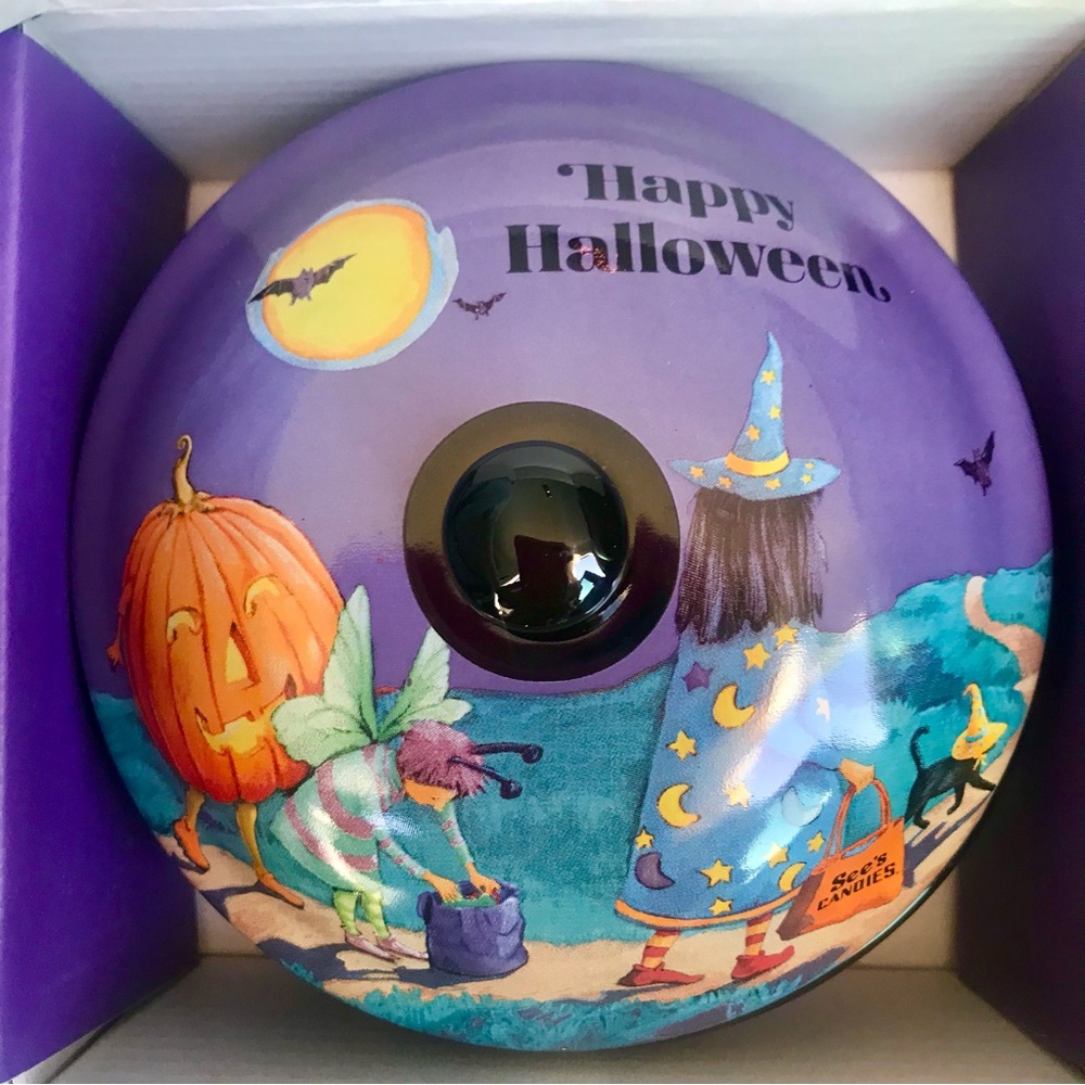 See’s Candy Halloween Candy Dish